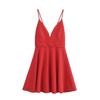 Fashion Style 2024 Autumn New Women's Clothing V-neck Brace Back Rhinestone Bows Dress 9878160