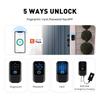 Cassetta portachiavi impermeabile Graffiti Smart con TUYA e TTlock - Impronta digitale, Password e Controllo App.