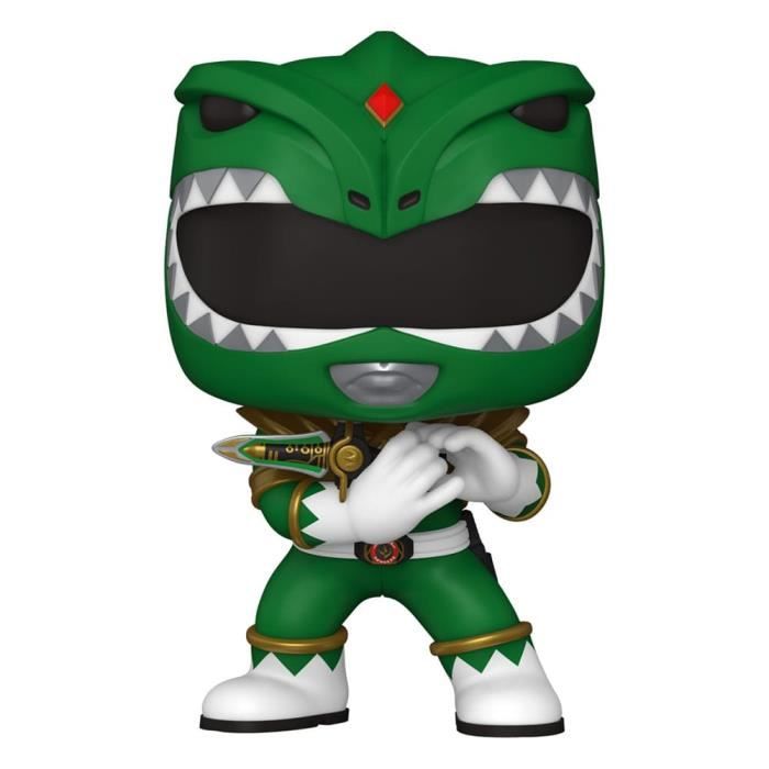Power rangers 30th figurine pop! tv vinyl green ranger 9 cm funko 7220