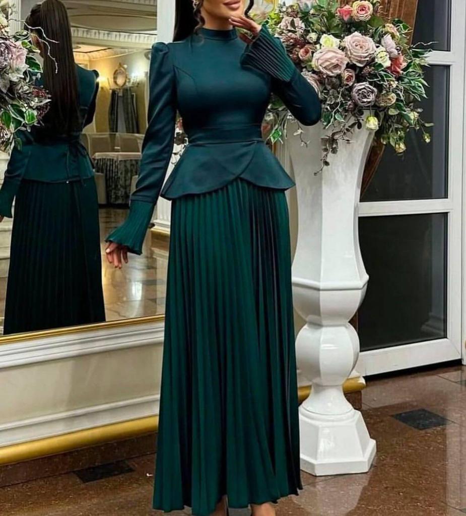 2025 Autumn/Winter European & American Elegant Tie-Up Top & Ruffled Skirt Women's Set