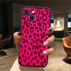 IK43 Leopard Printing Pink Phone Case for Samsung Galaxy S20 S21 S22 Ultra FE + Plus A21S A22 A24 A25 A26 A30 A30S A31
