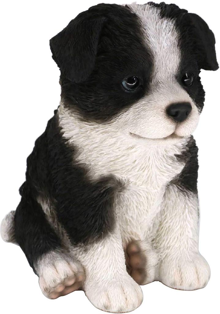 Toyosekiso Objet Dog OrnamentBorder Collie B 11×13.5×16cm 14079