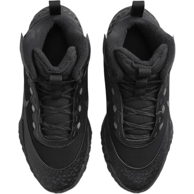 Nike Slip Resistant Abrasion Resistant Kids' Boots Teenagers Black Gray Sneakers FV4173-001