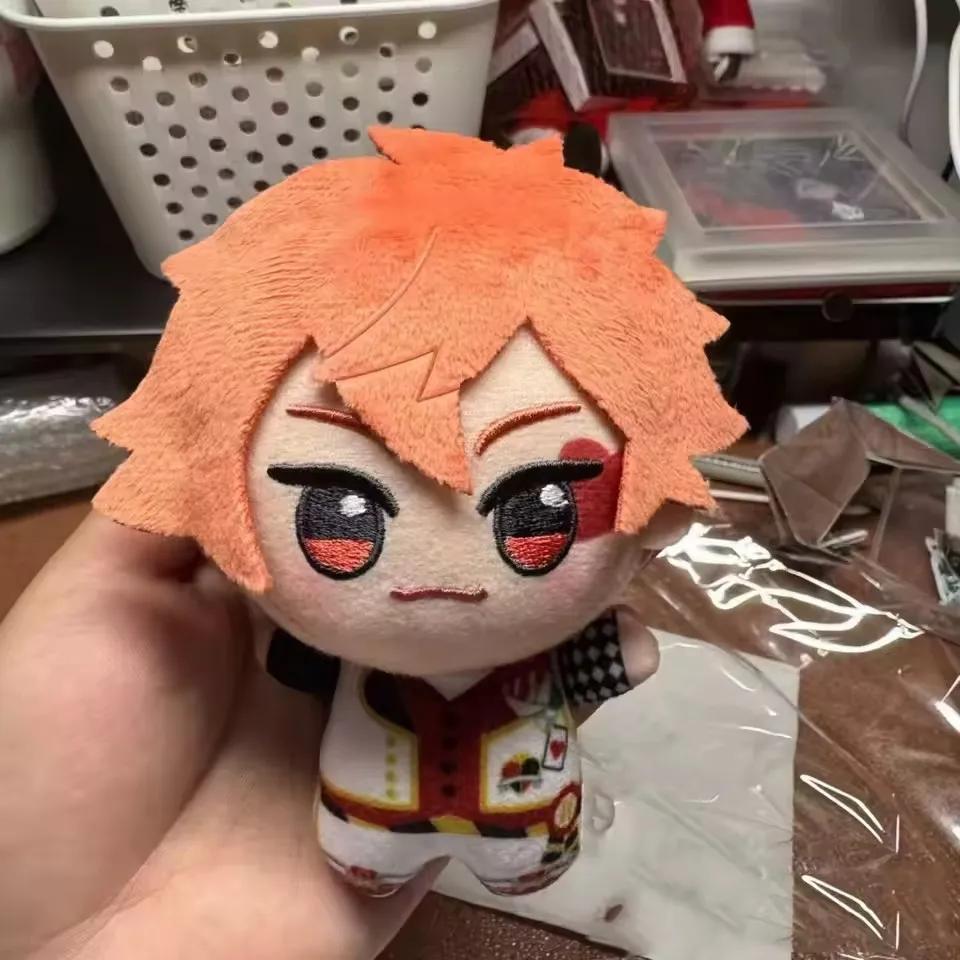 10cm Gedraaide Twee Schoppen Raadsel Drie Klaveren Pluche Speelgoed Aas Cater Ruiten Cosplay Knuffel Pluche Pop Speelgoed Hanger Verjaardag Kerst Cadeau