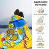 1Pc Simpsons Family Blanket Soft And Comfortable Casual Warm Camping Travel Christmas Halloween Gift M292175