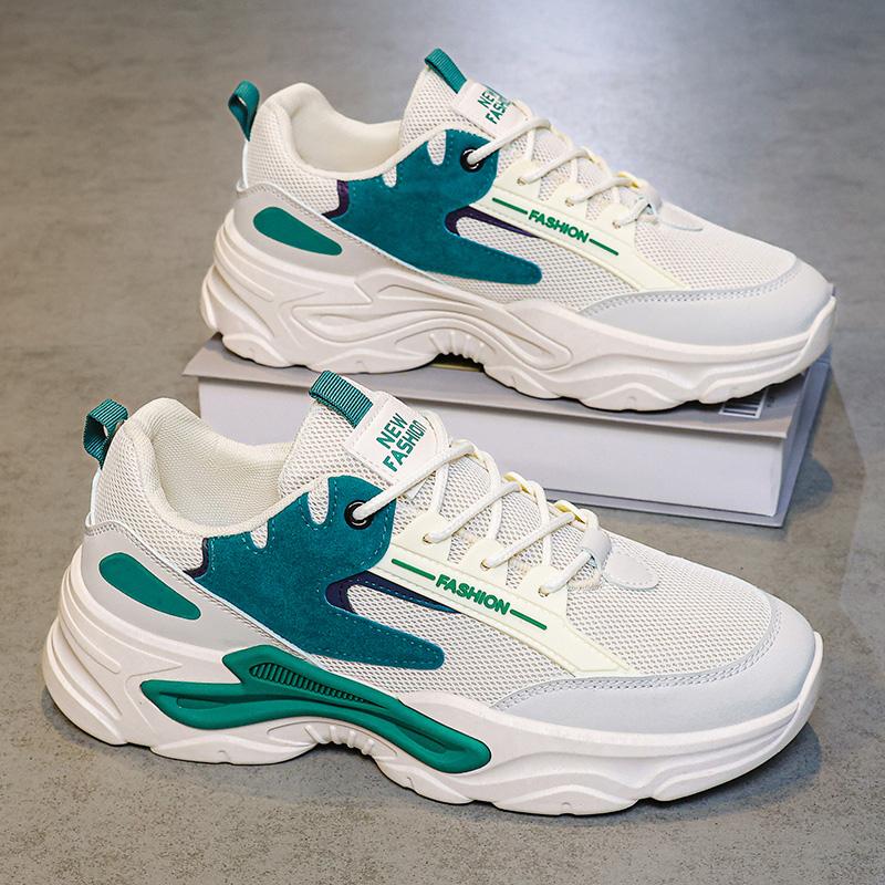 

Мужская обувь 2024 года, новая летняя дышащая сетчатая повседневная спортивная обувь для знаменитостей из Интернета, молодежная универсальная спортивная модная обувь 39 бежевый