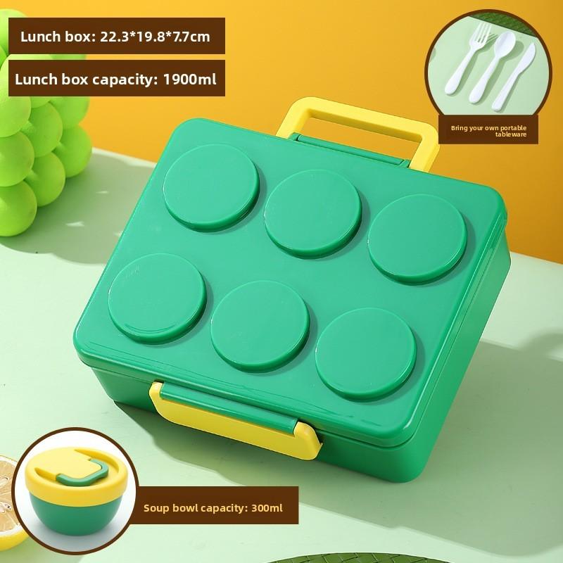 Style Kids Lunch Box With Dividers For School And Picnic Use