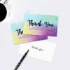 50pcs Thank You Cards, for Online Retailers Small Business Owners, Commercial Decoration Stickers Label Cards Gift Packaging Gif