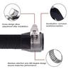 Connecteur de manchon de finition de durite 12AN Clip de finition pour tube flexible Carburant/Huile/Diesel/Gaz/Air Bleu
