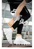 2025 Spring/Summer Lightweight Mesh Running Shoes - Plus Size, Breathable, Stylish Outdoor Footwear for Couples