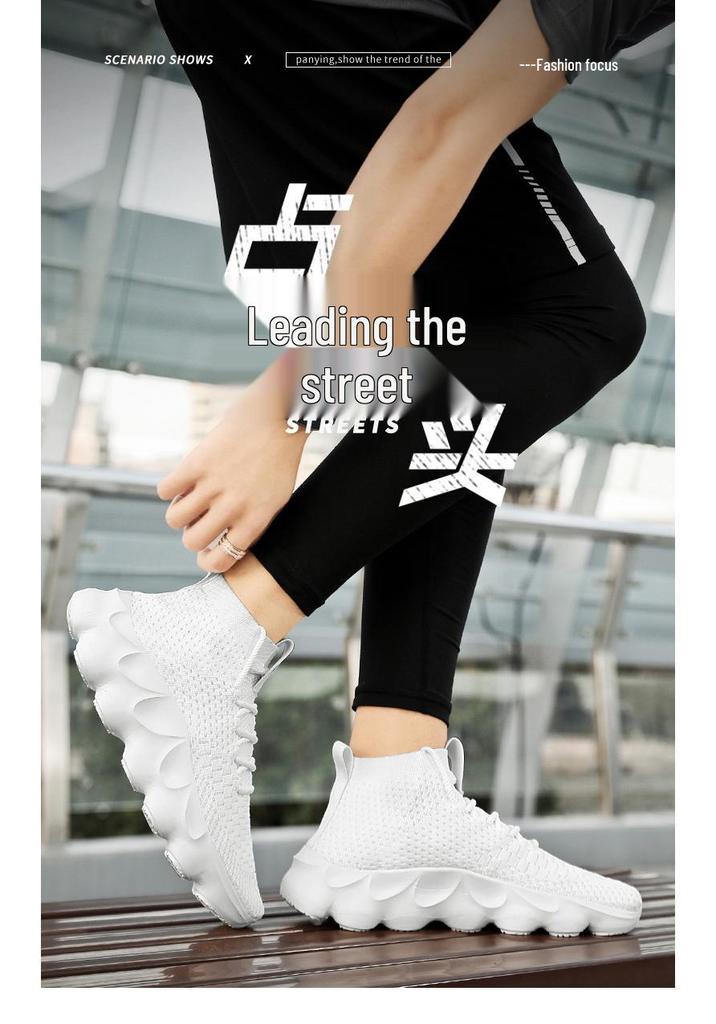 2025 Spring/Summer Lightweight Mesh Running Shoes - Plus Size, Breathable, Stylish Outdoor Footwear for Couples