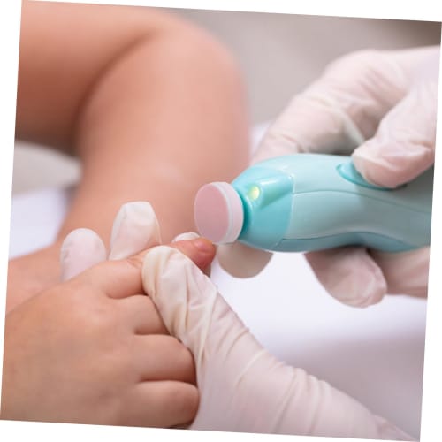 TIDTALEO 6-Piece Replacement Pads for Baby Electric Nail Trimmers, Quiet Nail File Pads