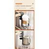 2 in 1 Desk Cup Holder with Headphone Hanger Holder, Anti-Spill Cup Holder-360° Rotation Stand Hook Suitable for Coffee Mups