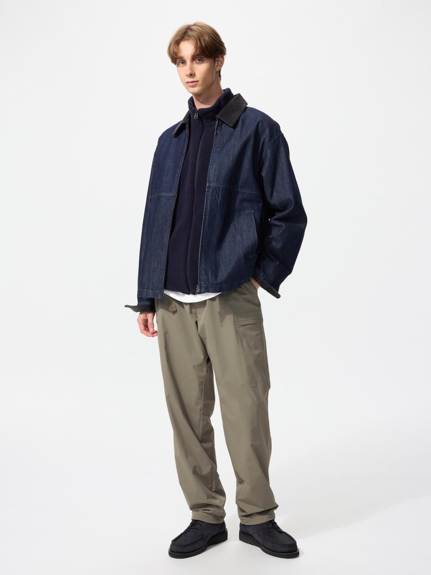 

Теплые легкие брюки Uniqlo 33 KHAKI/MEN L