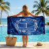 Everton Football Beach Towel Soft Microfiber Summer Towel Quick Dry Absorbent Towel for Beach Swimming Pool Travel