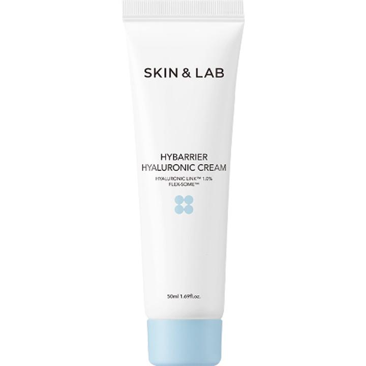 SKIN&LAB Hybarrier Hyaluronzuur Crème Hydraterend Moisturizing 50ml Gezichtscrème Dagelijkse Huidverzorging gray