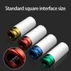 17/19/21/22mm Hex Socket Wheel Deeply Impact Nut Socket 1/2Inch Square Drive Ideal For Truck Bus Tire Service
