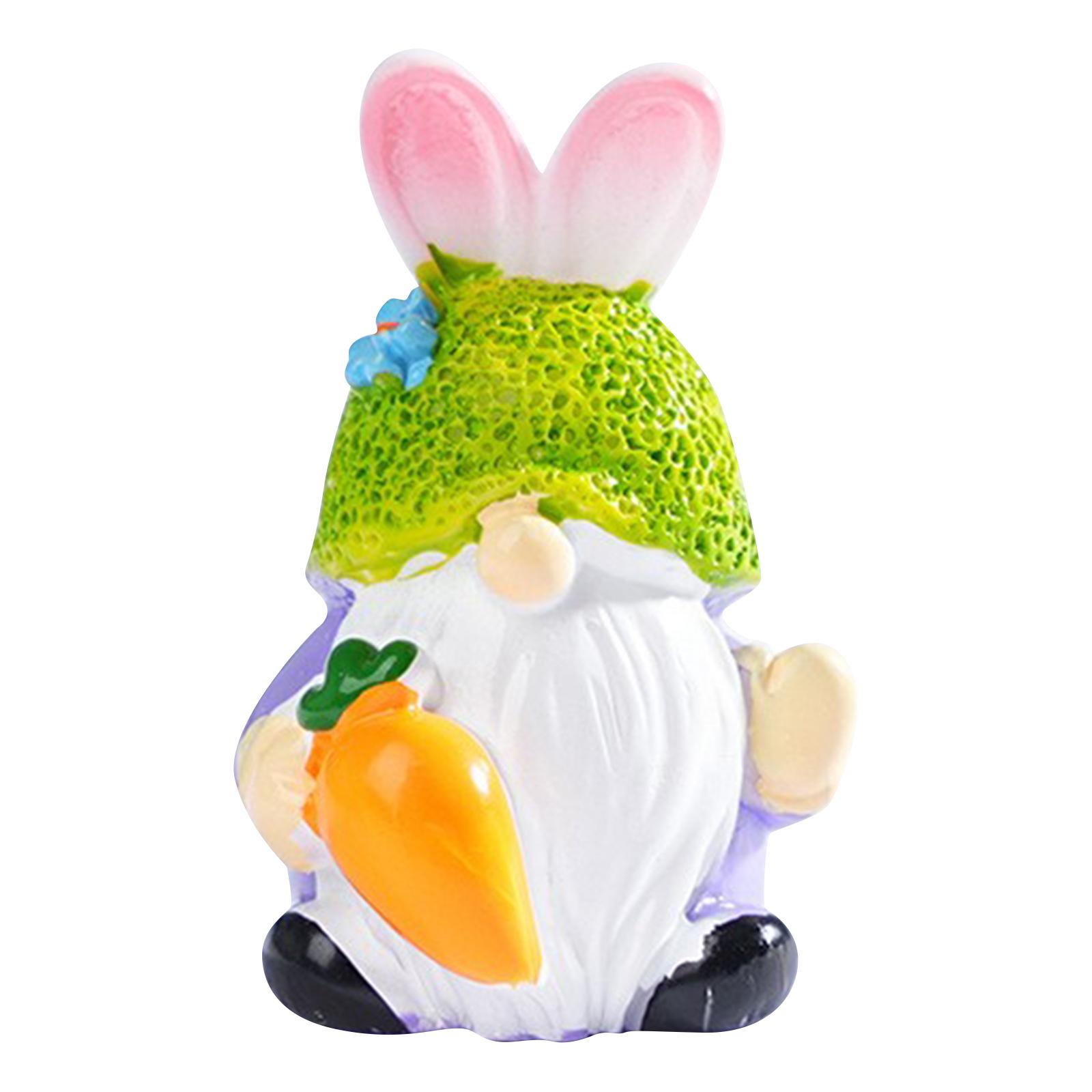 

Resin Statue , Home Decor , Indoor And Outdoor Animal Figures , Easter Decorations (2-pack) One Size