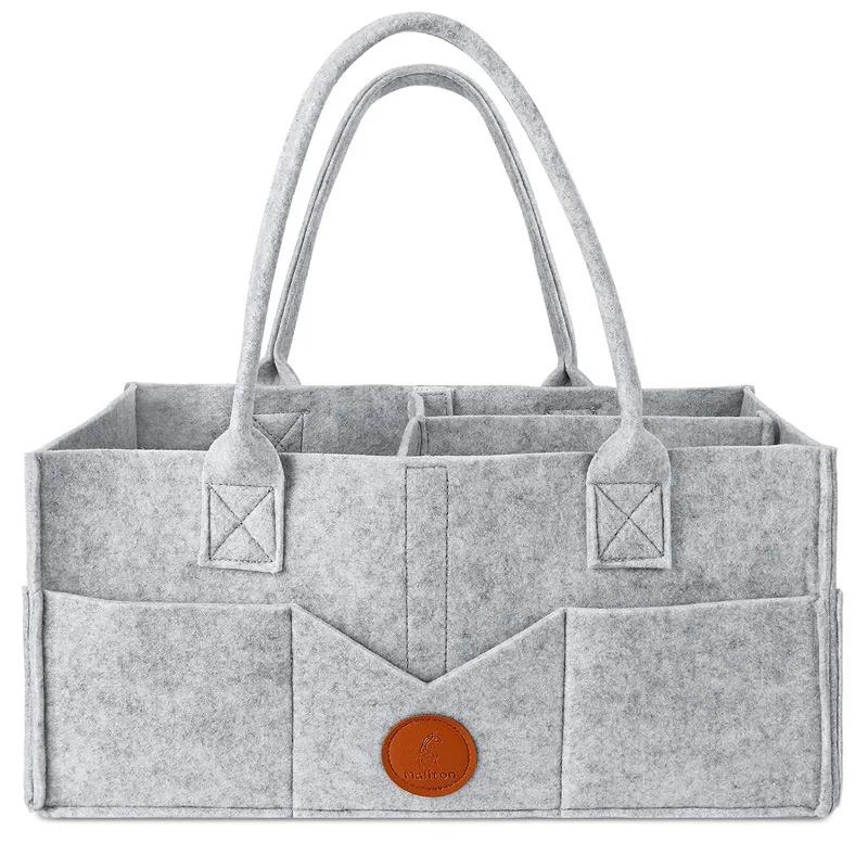 Portable Mummy Bag Bottle Storage Multi-Function Separate Bag Nappy Maternity Handbag Large Capacity Baby Tote Diaper Organizer
