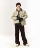 Satur Marron Trucker Jacket Cream
