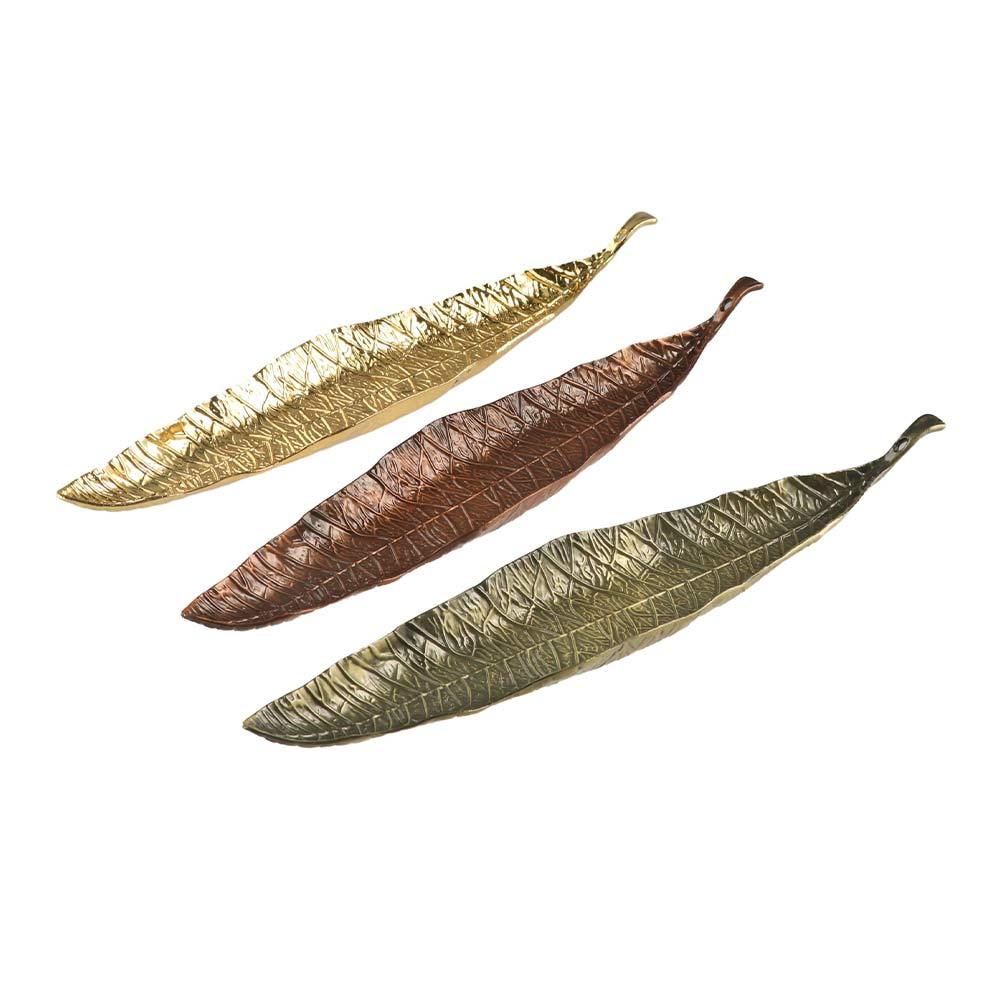Handmade Leaf Incense Tray Antique Vertical Incense Rack Creative Incense Holder  Zen
