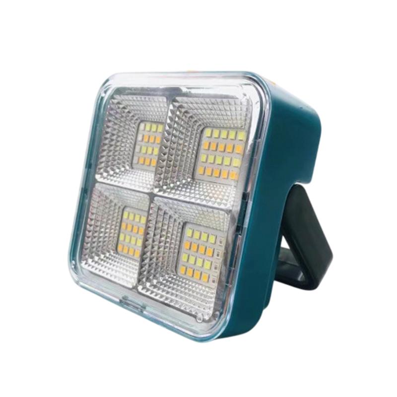 Portable Solar Rechargeable Led Work Light for Outdoor Sports and Adventure Trips