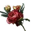 Baked Edge Simulation Peony Home Decoration Decoration Fake Flowers Living Room Bonsai Peony Flowers