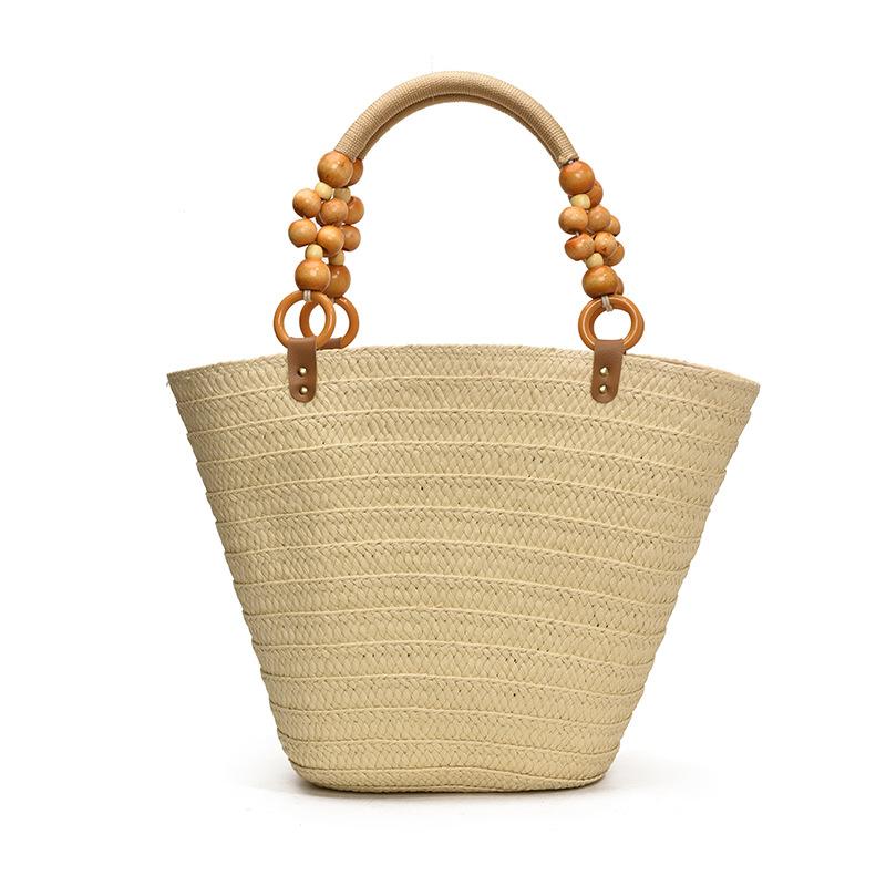 

Сумка Женская Новая Мода Ручная Сумка Через Плечо Большая Вместимость Пляжная Сумка-Ведро для Отпуска