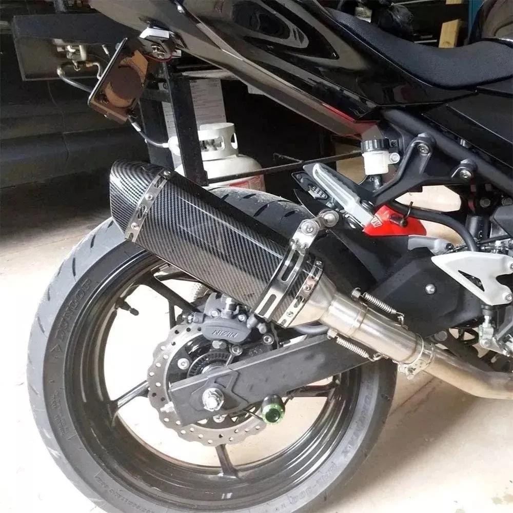 Yellow Dragon R6 K8K11 Sports Motorcycle Exhaust Pipe with Horizon Mod, Little Ninja 300.