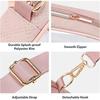 Transparente PVC Umhängetasche Damen Jelly Quadratische Schulter Messenger Bag Wasserdichte Kosmetiktasche Weibliche Handy-Geldbörse für Reisen
