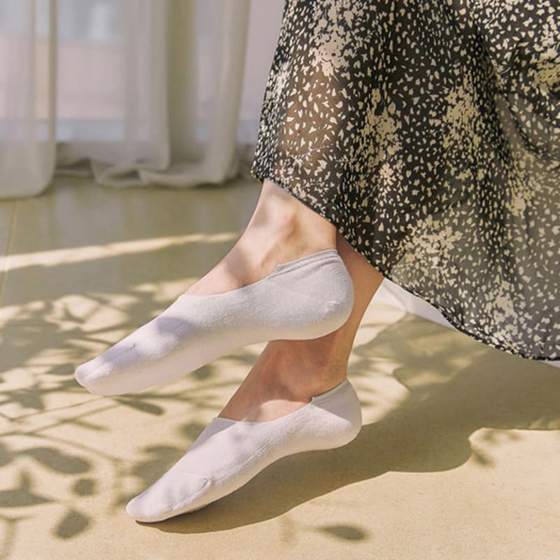 

Abiruz Women s Non-Slip Fake Socks White GK-1 Woman(220~250mm)