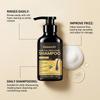 GleamXi ginger Volumizing Shampoo daily cleansing fluffy hair, supple, light, refreshing and gentle care suitable for a variety of hair types 100ml