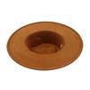 Heart Design Wide Brim Hat Wide Brim Panama Hat Classical Vegan Suede Hat