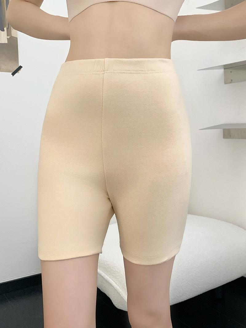 

High-Waisted Seamless Women s Thermal Plush Leggings - Tummy-Control, Slimming, Fleece-Lined Wool and Silk Safety Shorts 2XL (145-160 lbs)