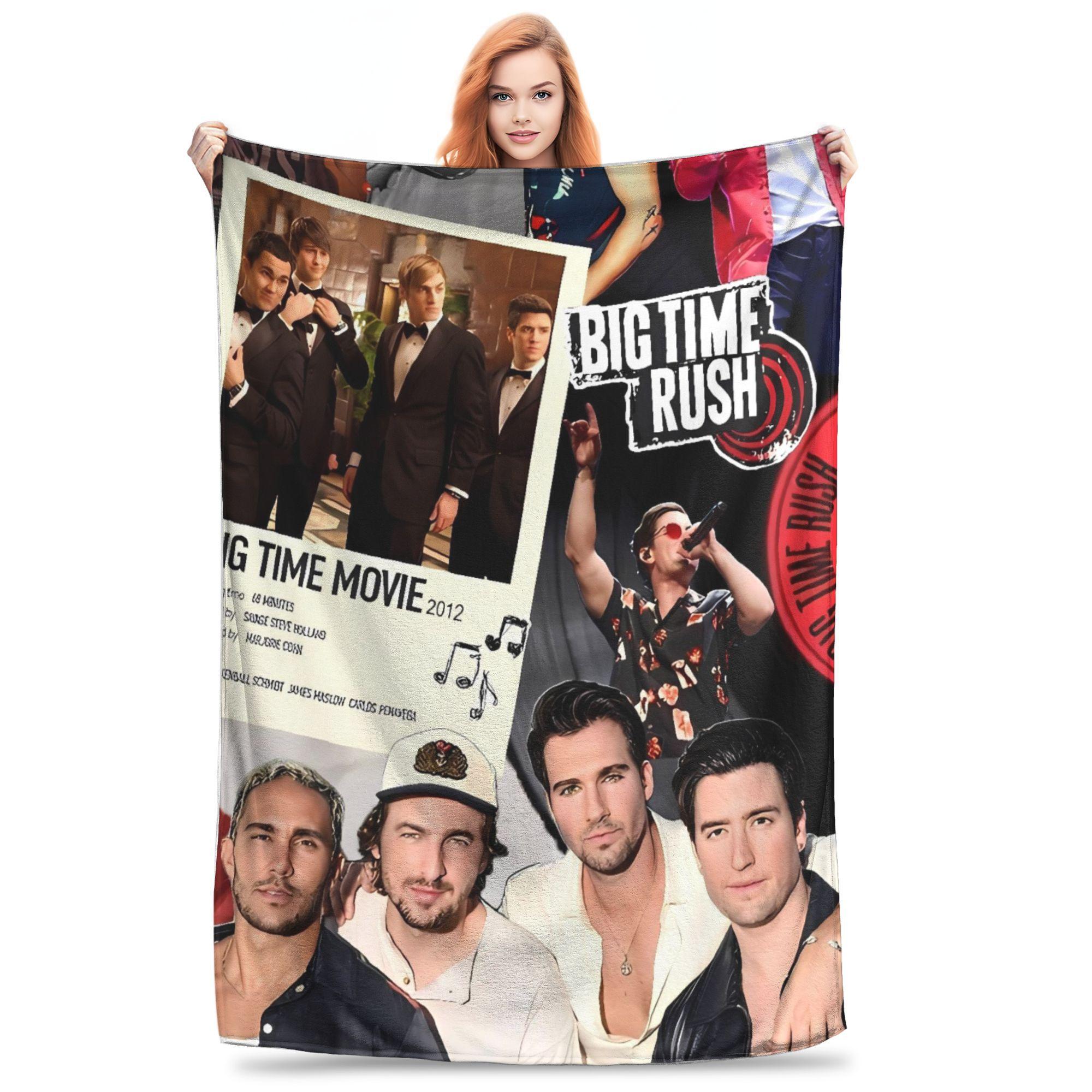 

BTR In Real Life Worldwide 2025 Tour Super Soft Blanket Children Bedding Throws Living Room Flannel Bedspread Sofa Bed Cover 80x120cm
