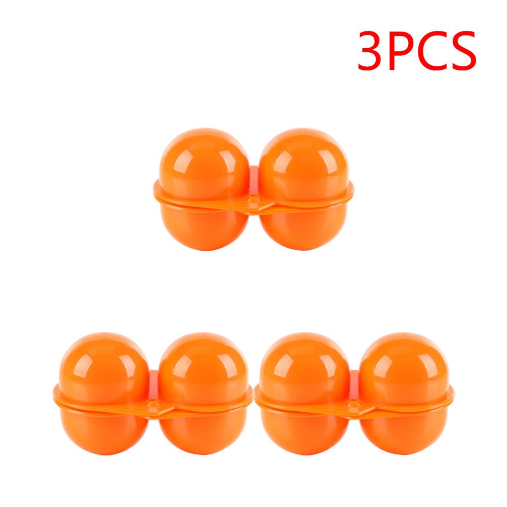 2/6/12 Fächer Eierbehälter Tragbare Eierbox Faltbare Eieraufbewahrungsbox Kühlschrank Eierbehälter mit Griff für Draußen und Zuhause