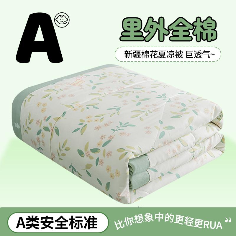 Clever New Cotton Small Fresh Printed Cotton Summer Quilt