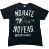 In Hearts Wake No Hate No Fear T Shirt Size L Large Metal Band Tee Merch 2014