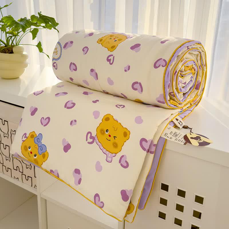 Meifei Baby-Safe Crinkled Gauze Summer Quilt