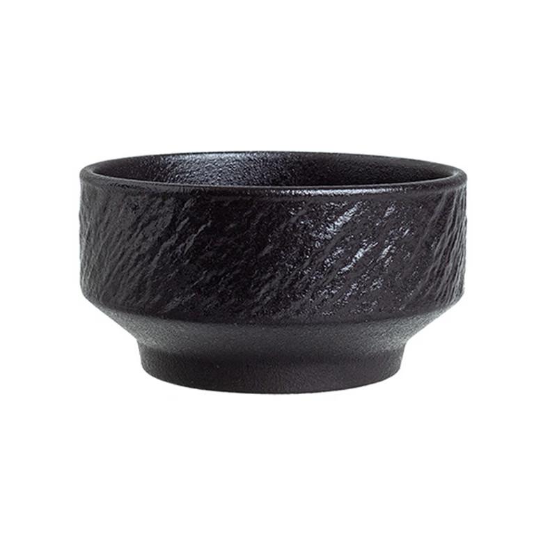 RuHan 4.5-inch Stone Pattern Ceramic Rice Bowl