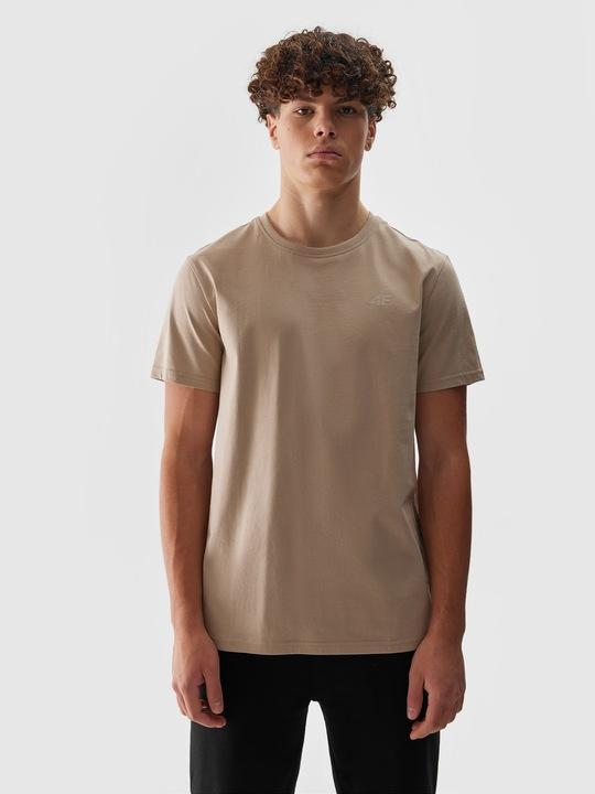 4F T-Shirt Męski Koszulka Sportowa Basic