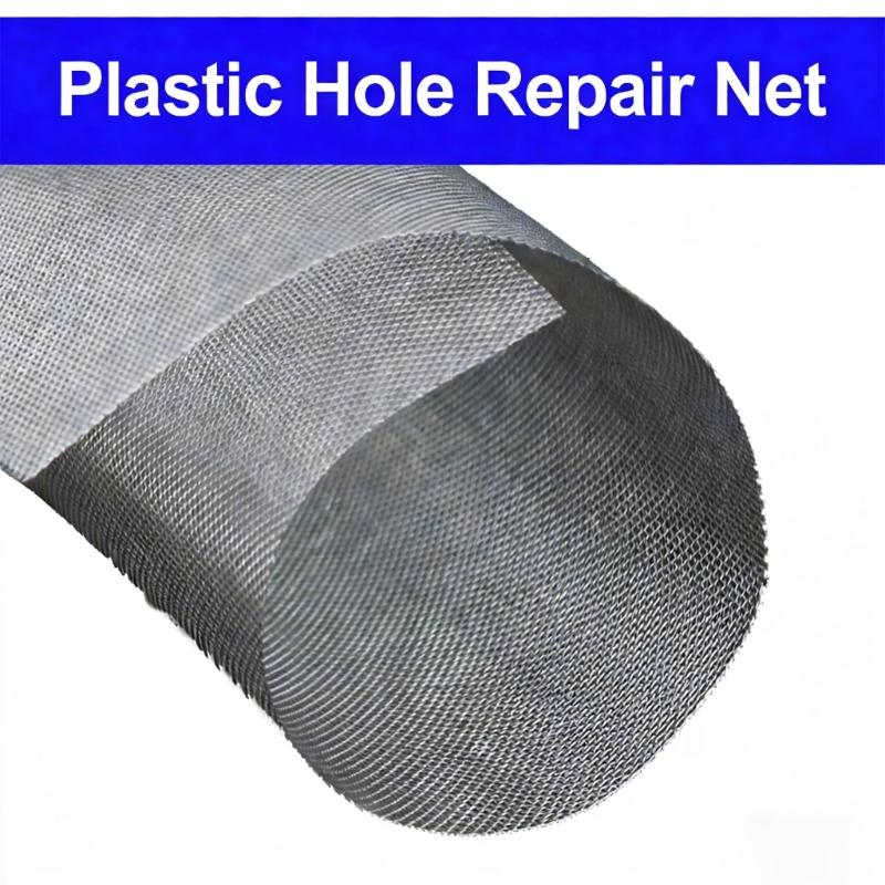 Stainless Steel Automotive Bumper Body Repair Mesh Net 20x15cm 5x15cm Easy to Install for Protective Against Road Debris