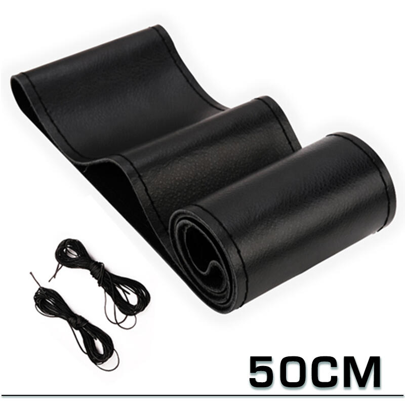 Universal Car Steering Wheel Braid Cover Extra Large 40 42 45 47 50CM Artificial leather Soft Non-slip Auto Interior Accessories