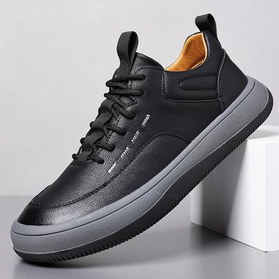 Fashion Italian Luxury Brand Genuine Leather Loafers Men's Leather Comfortable Flat Sneakers Fashion Designer Shoes Fashion Casual Shoes