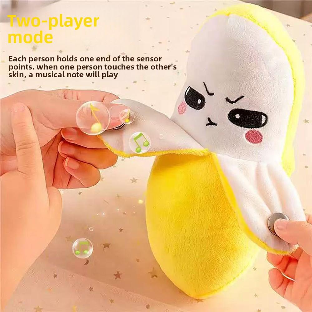 Creative Music Plush Toy Rhythm Parent-child Interactive Plush Doll Fruit Induction Toy Cultivate Music Perception Ability