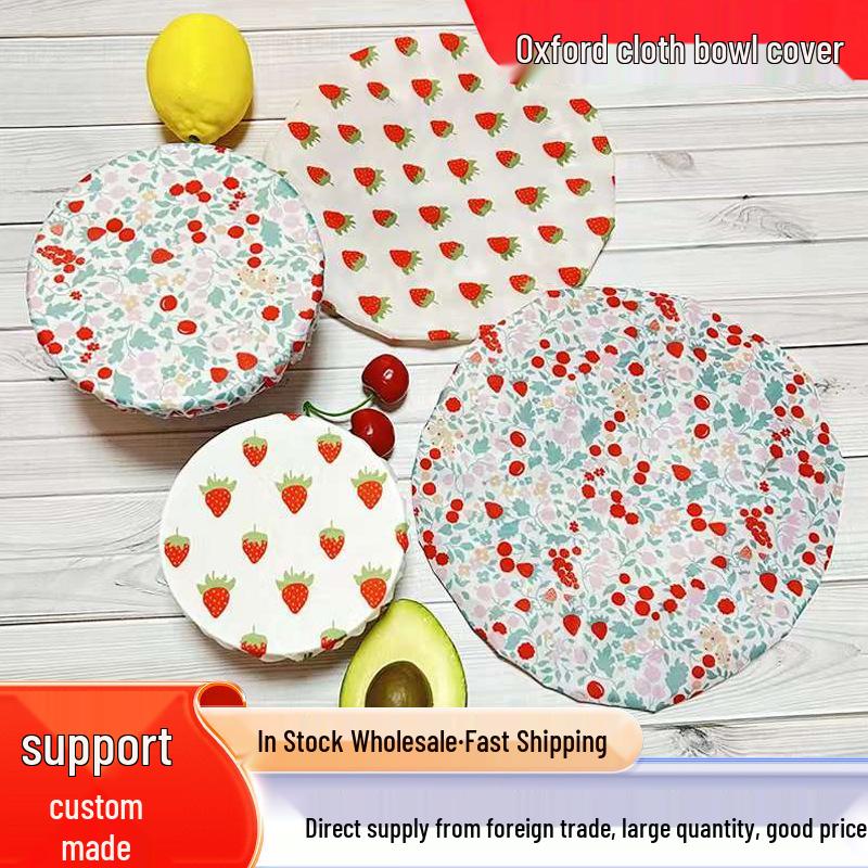 Reusable Food-Grade Beeswax Bowl Covers - Anti-Spoilage & Eco-Friendly