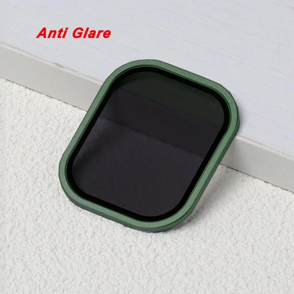 Screen Protector For Apple Watch Ultra 49mm Case Accessories Metal Cover Frame+Tempered Glass For iWatch Ultra 2 49mm Bezel Ring