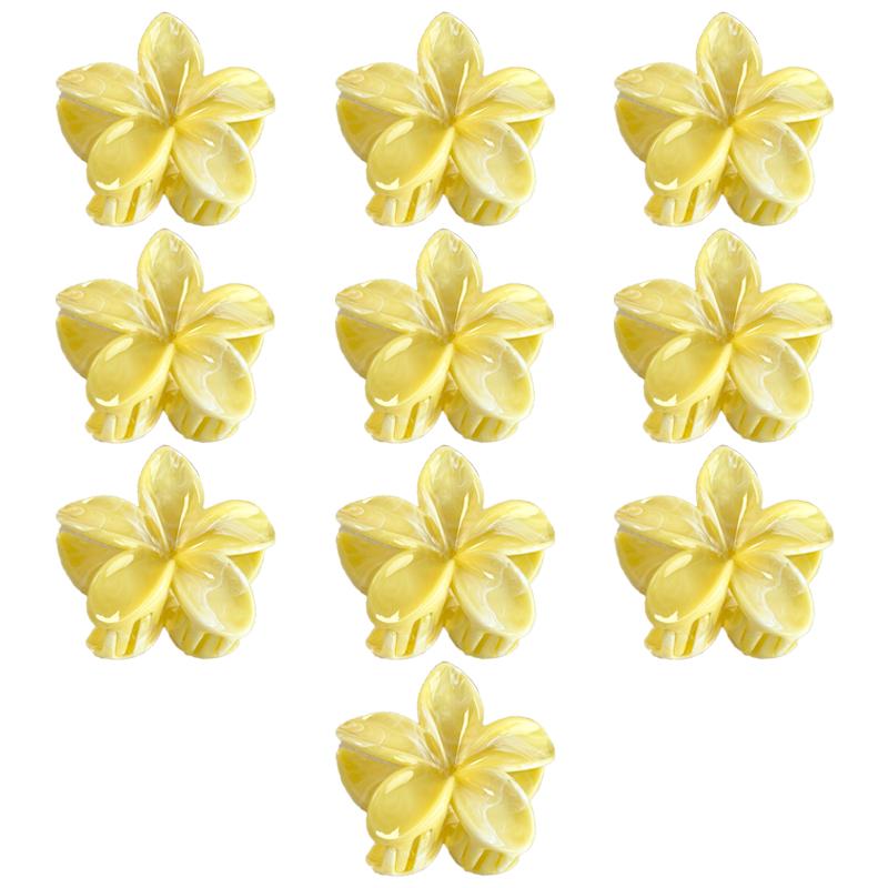 Smudge Textured Hair Clip Women's High-end Sense Wavy Flowers Shark Clips Versatile Hair Accessories