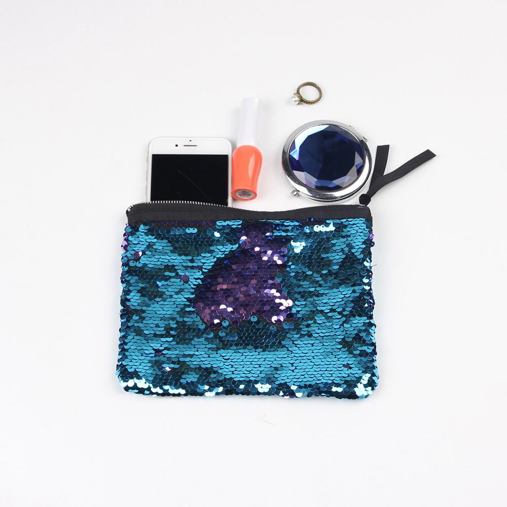eTya новая женская косметичка с блестками клатчи блестящая вечерняя сумка модный женский — фото 4
