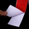 Red Selfadhesive Reflector PVC Tape High Visibility Reflective Warning Tape For Van Car Traffic Sign